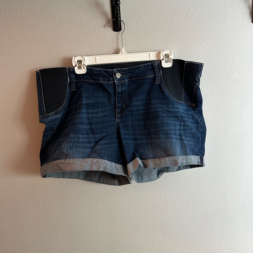 Maternity Jean shorts